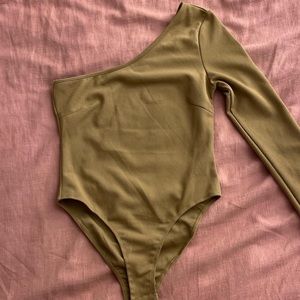princess polly brown bodysuit with clasps